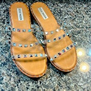 Steve Madden Clear Flats